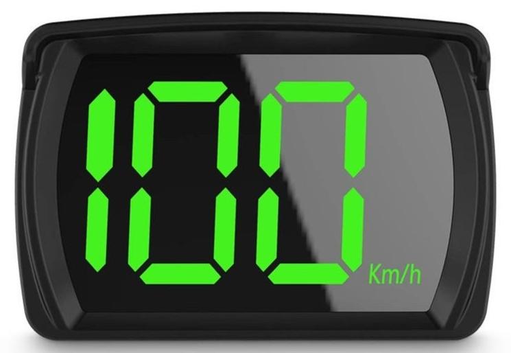 هود  شاشة عداد السرعة الرقمي HUD للسيارة، Beidou GPS، عداد السرعة العالمي عبر الأقمار الصناعية، محدد موقع السيارة عالي الوضوح مناسب لجميع الموديلات - Image 1