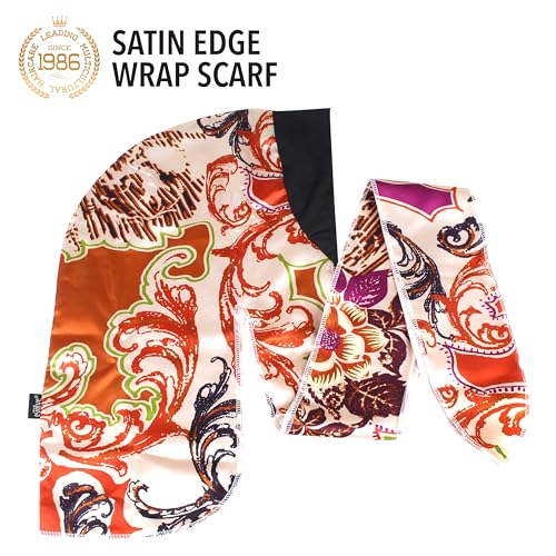 Evolve Exotics Satin Moroccan Edge Scarf - Image 3