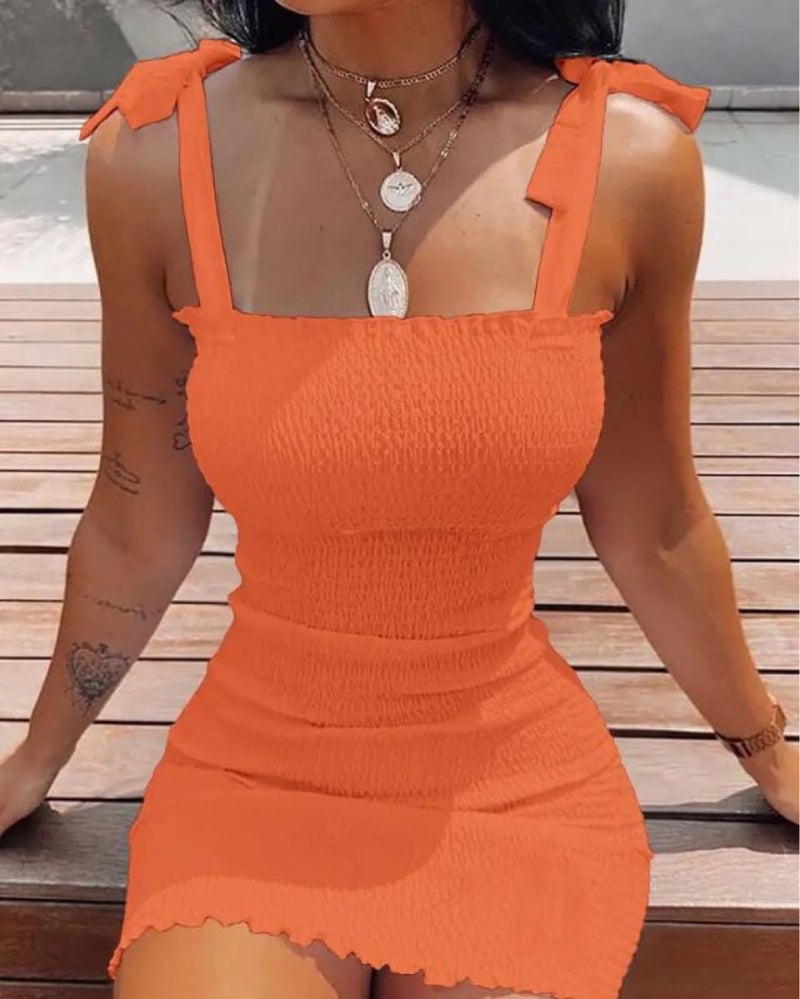 Summer 2024 Floral Slip Dress Slim Waist Black  - Image 2
