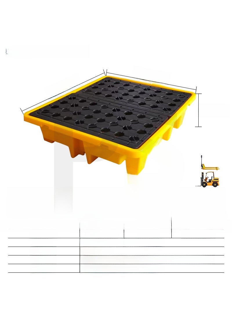 Chemical Leak-Proof Polyethylene Tray for Labs New ton barrel pallet 1300*1100*300
