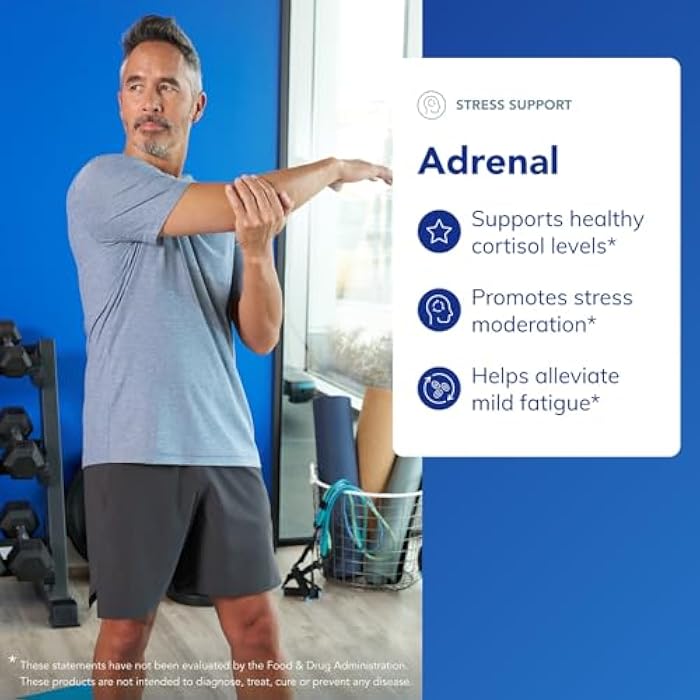 Pure Encapsulations Adrenal Cortex Supplement – Supplement to Support Cortisol Health, Energy Levels, Stress Moderation, and Gland Function – with Bovine Whole Adrenal & Cortex – 60 Capsules* - Image 3