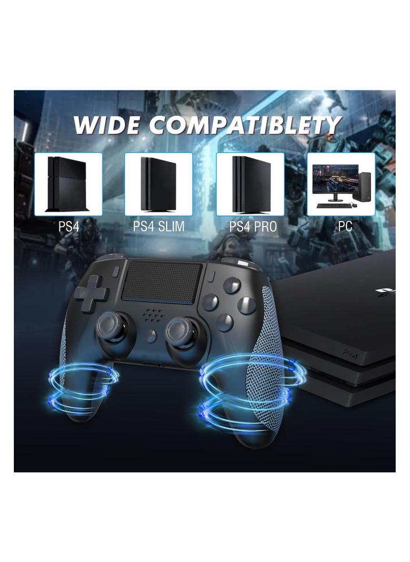 Anmi - Wireless Controller Compatible with PlayStation 4/Slim/Pro, Game Remote Controller with 6-axis Motion Sensor, Dual Vibration,Audio Function ,and Sensitive touchpad - Image 1