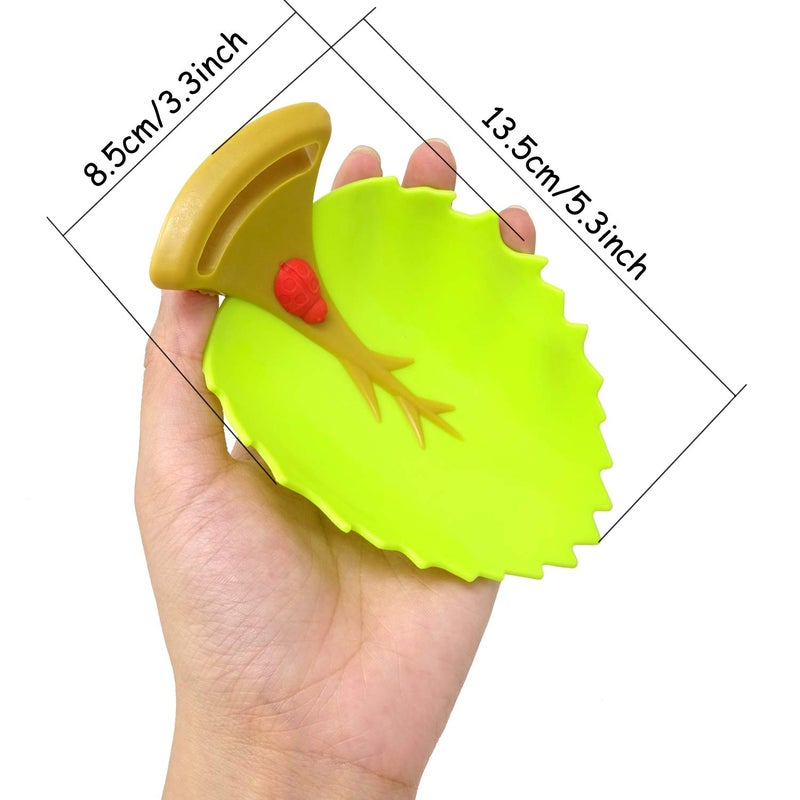 Honbay 2PCS Leaf Faucet Extender Sink Handle Extender Safe and Fun Hand-Washing Solution for Children - Image 2