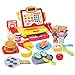  FS FS Pretend Play Cash Register Toy with True Barcode Scanner  Calculator Microphone Play Food Supermarket Cashier Great PreSchool Gift Cash Register for Kids Boys  Girls Ages 3 4 5 6 8 - Image 4