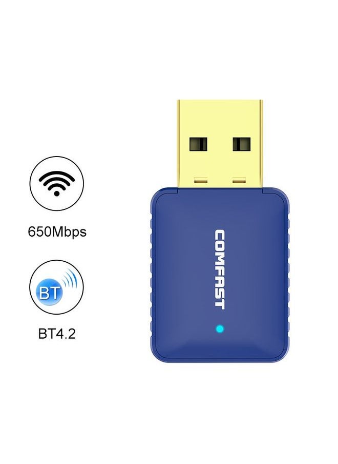 COMFAST CF-726B 650Mbps Dual-band Bluetooth Wifi USB Network Adapter Receiver