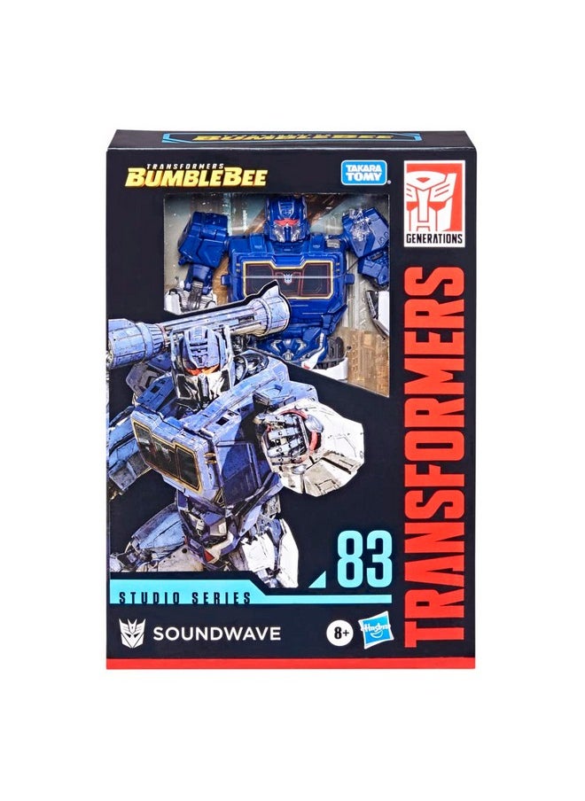 TRANSFORMERS - Toys Studio Series 83 Voyager Class Bumblebee Soundwave Action Figure Ages 8 And Up 6.5Inch - Image 1