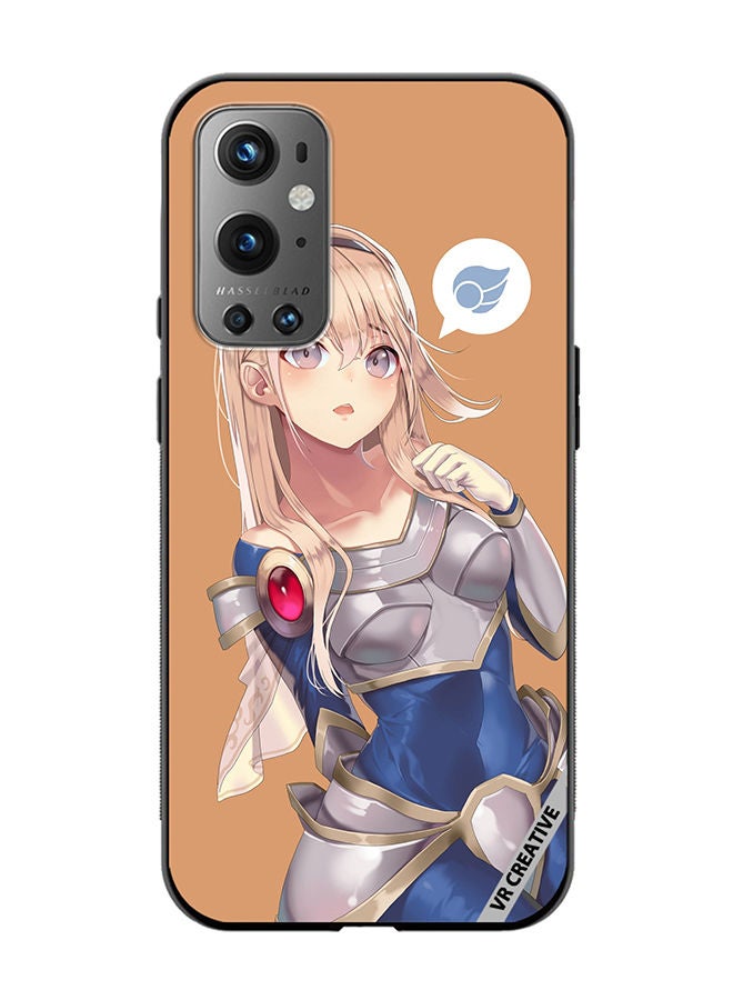 VR CREATIVE Protective Case Cover For OnePlus 9 Pro League Of Legends Anime Girl Design Multicolour - Image 1