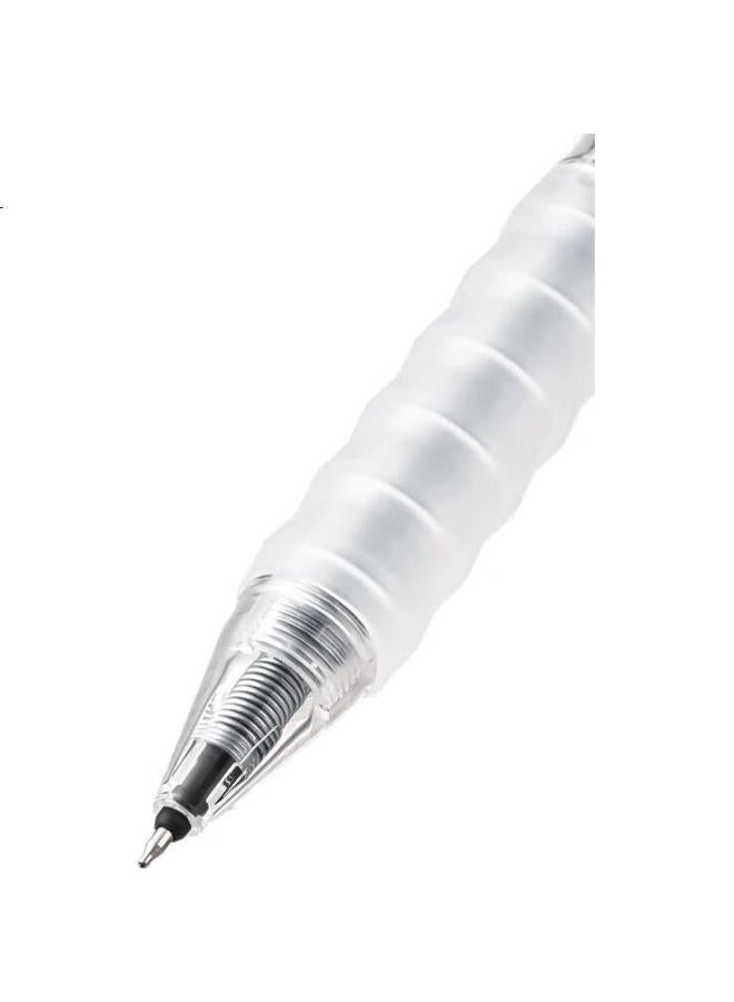 Aihao Gel Pen, St Tip, Quick-Drying, For Exam Practice, Carbon Ink, 0.5Mm, Office Pen, Black, 3 Pcs, D270 - Image 1