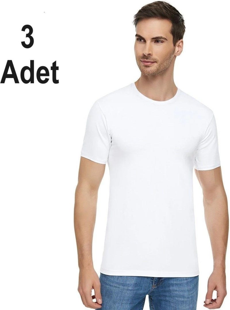 Tutku Elit Passion Elite Zero Collar Combed Cotton Undershirt  - Image 1