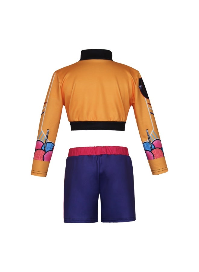 Zoey Mira Rumi Kpop Cosplay Group Uniform Costume Halloween Singer Dancer Costume - Image 3