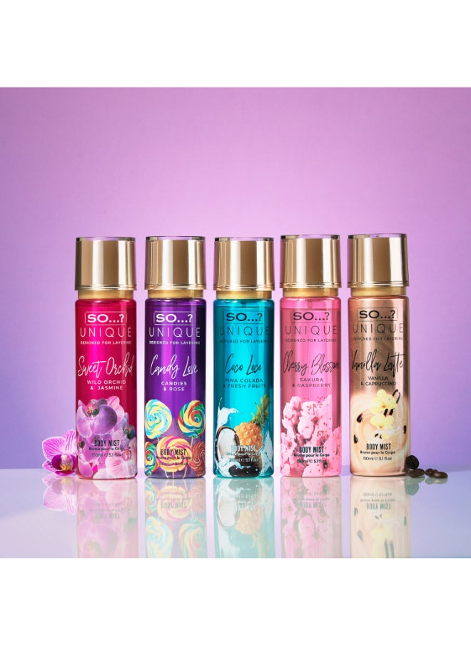 So..? - Unique Women's Candy Love Body Mist – Sweet, Playful Fragrance Body Spray for Women, Long-Lasting & Captivating Scent, 150ml - Image 1