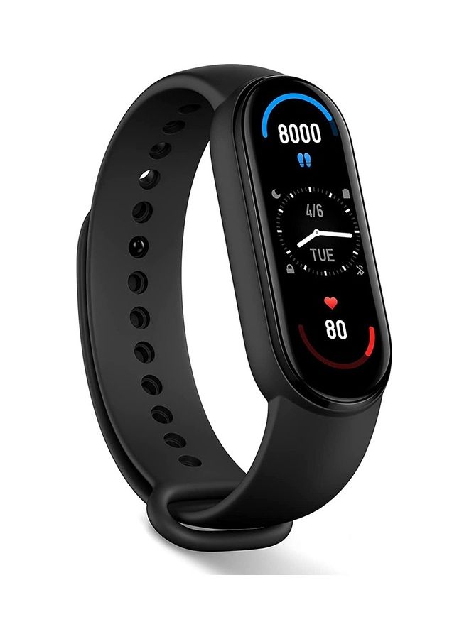 Xiaomi Smart Band 6 Sport Watch 1.56-inch AMOLED HD Screen 24H Heart Rate/Stress/Sleep Monitoring SpO2 & Female Health Tacking 5ATM Waterproof Black - Image 3