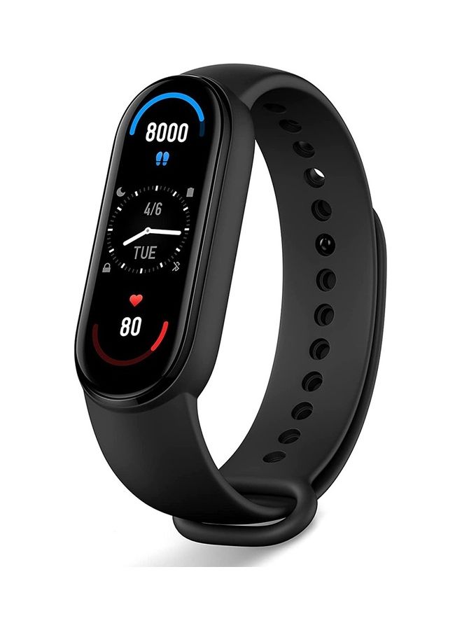 Xiaomi Smart Band 6 Sport Watch 1.56-inch AMOLED HD Screen 24H Heart Rate/Stress/Sleep Monitoring SpO2 & Female Health Tacking 5ATM Waterproof Black - Image 2