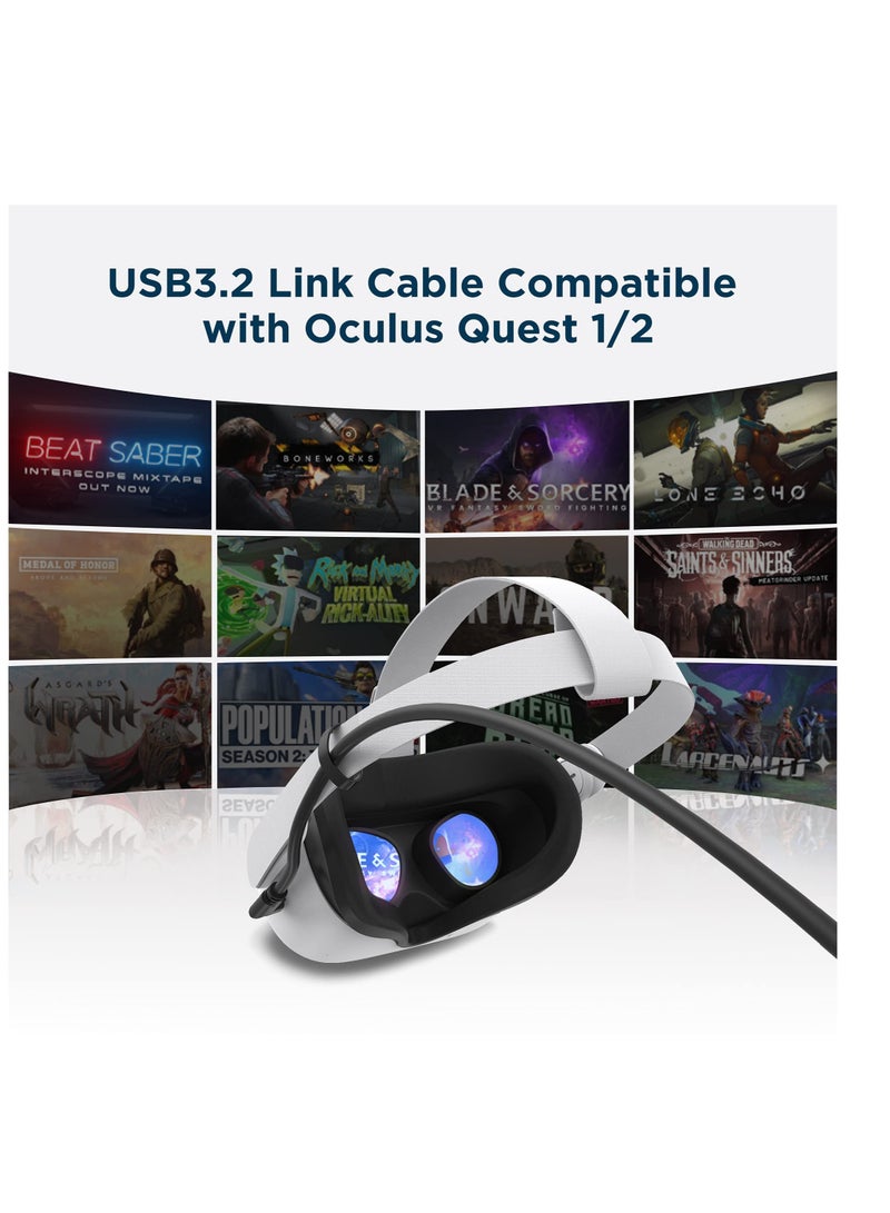 KASTWAVE [16ft/5M] Design Link Cable Compatible with Quest 2/Quest 1 - Image 2