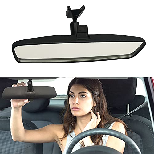 JINGEA 10.6'' Rear View Mirror, Interior Rearview Mirror Kit Compatible With Toyota Camry Yaris 4Runner Celica MR2 Spyder Prius Tundra Sienna Solara Matrix Ford Focus fiesta Fusion F150 Dodge Ram Car - Image 1