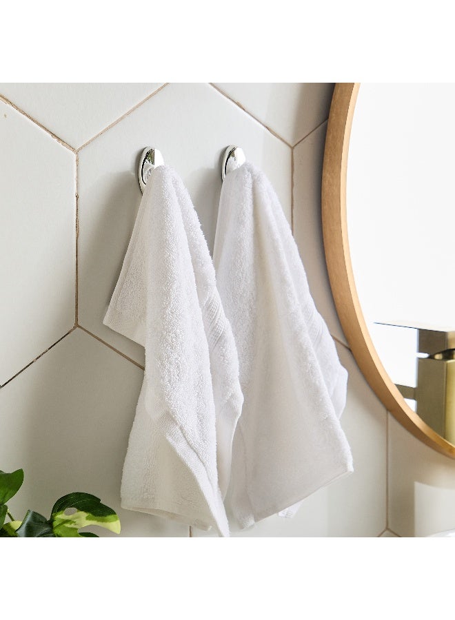 Home Box Chrome Finish Decorative Hooks - Set of 2 - Image 3