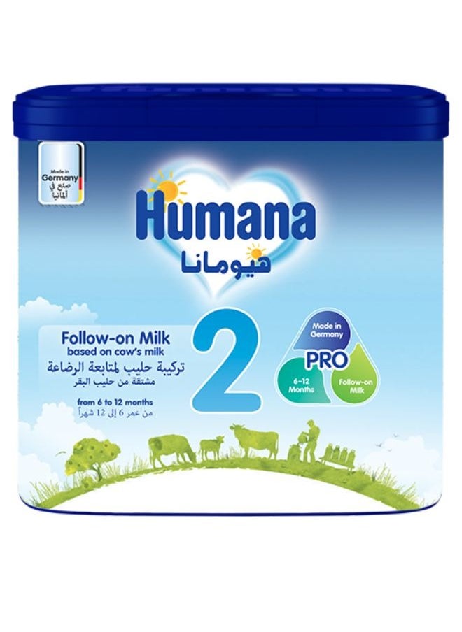 Humana Follow On Milk Stage 2 From 6 to 12 Months Baby Formula 400g  - Image 1