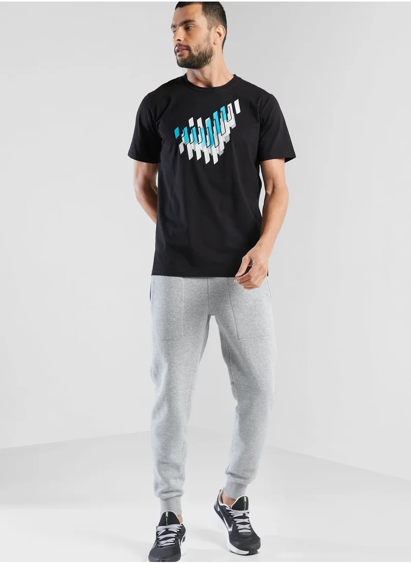 الإمارات 3D Logo Graphic T-Shirt