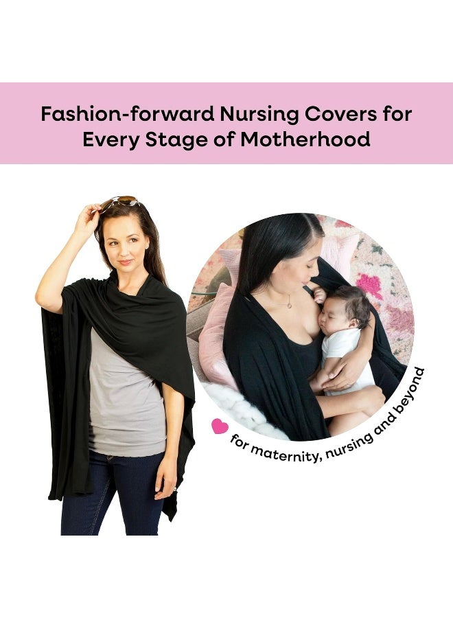 بامبووبيس Bam Nursing Cover, Breastfeeding Shawl  Baby Carrier - Image 4