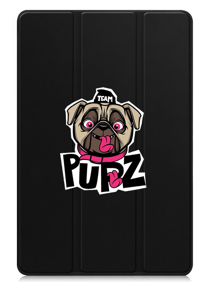 Theodor Protective Flip Case For Apple iPad Pro 11 (2024) With Trifold Stand Auto Wake Sleep Shockproof Cover pupz  - Image 1