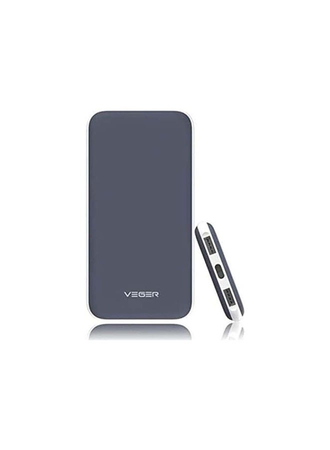 VEGER 25000 mAh Power Bank Black Compatible with iPhone Samsung and iPad Model V11 - Image 1