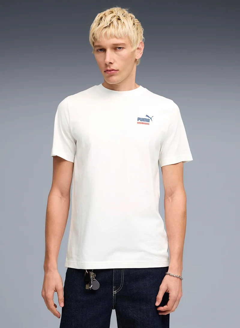 بوما تيشيرت مزين بطبعة رسومات