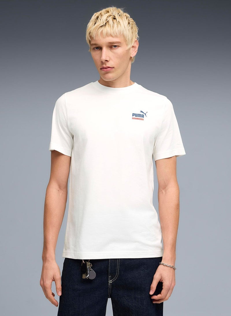 بوما تيشيرت مزين بطبعة رسومات - Image 1