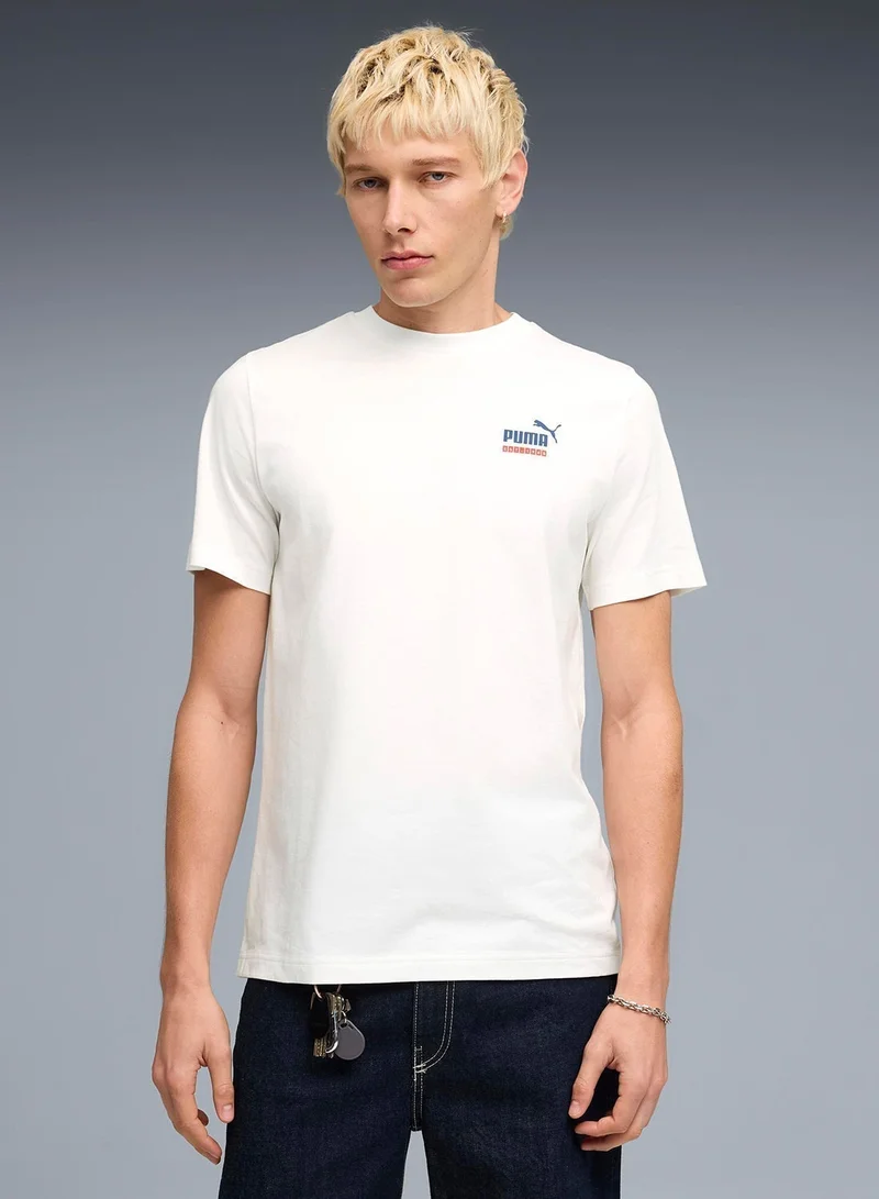 بوما تيشيرت مزين بطبعة رسومات