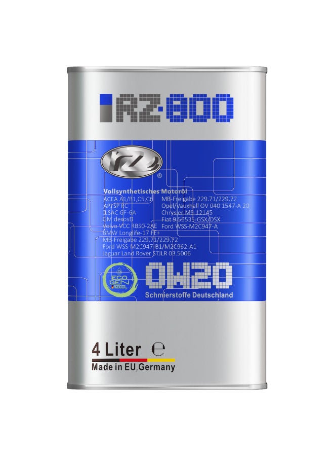 رزويل زيت RZ800 0W20 4L