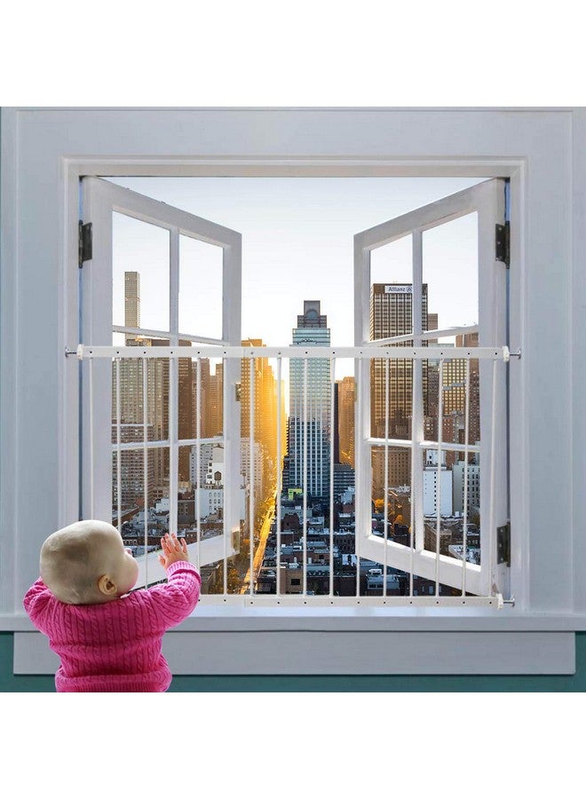Fairy Baby Window Guards For Children Adjustable Wide Child Safety Window Guard Prevents Accidental Falls Home Security Childproof Interior Bar Guard For Windows Wide 31.49"36.22"(1 Panel) - Image 2