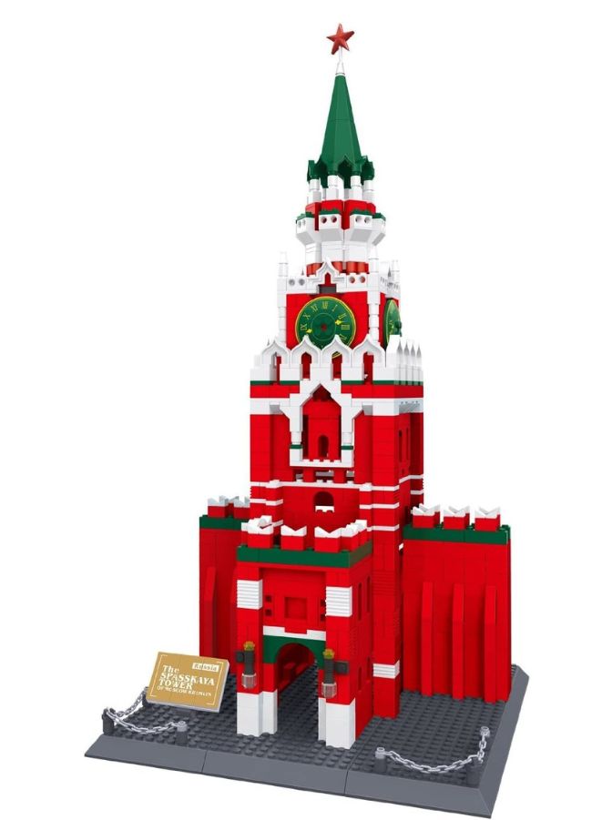 Famous Russia Kremlin Building Blocks 1044pcs Bricks DIY Assemble Construction Toys for Children Birthday Gifts - Image 1