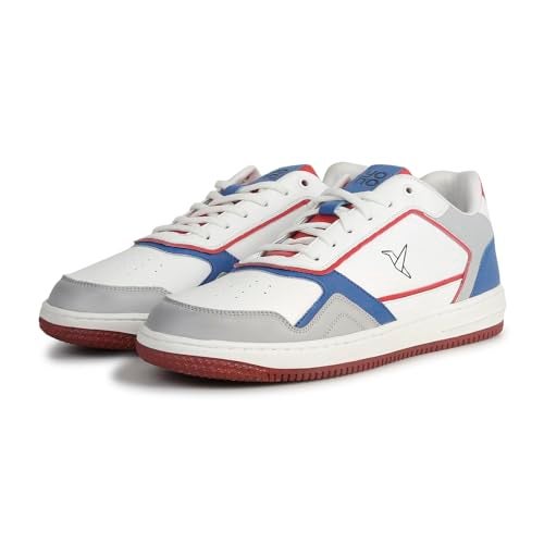 YOHO Colored PU Fashion Sneaker For Men | Comfortable shoes | Cushioned Insole | Quick-wear elastic laces | Lightweight | Dynamic Feet Support | Fashionable | Stylish | Modern - Image 1