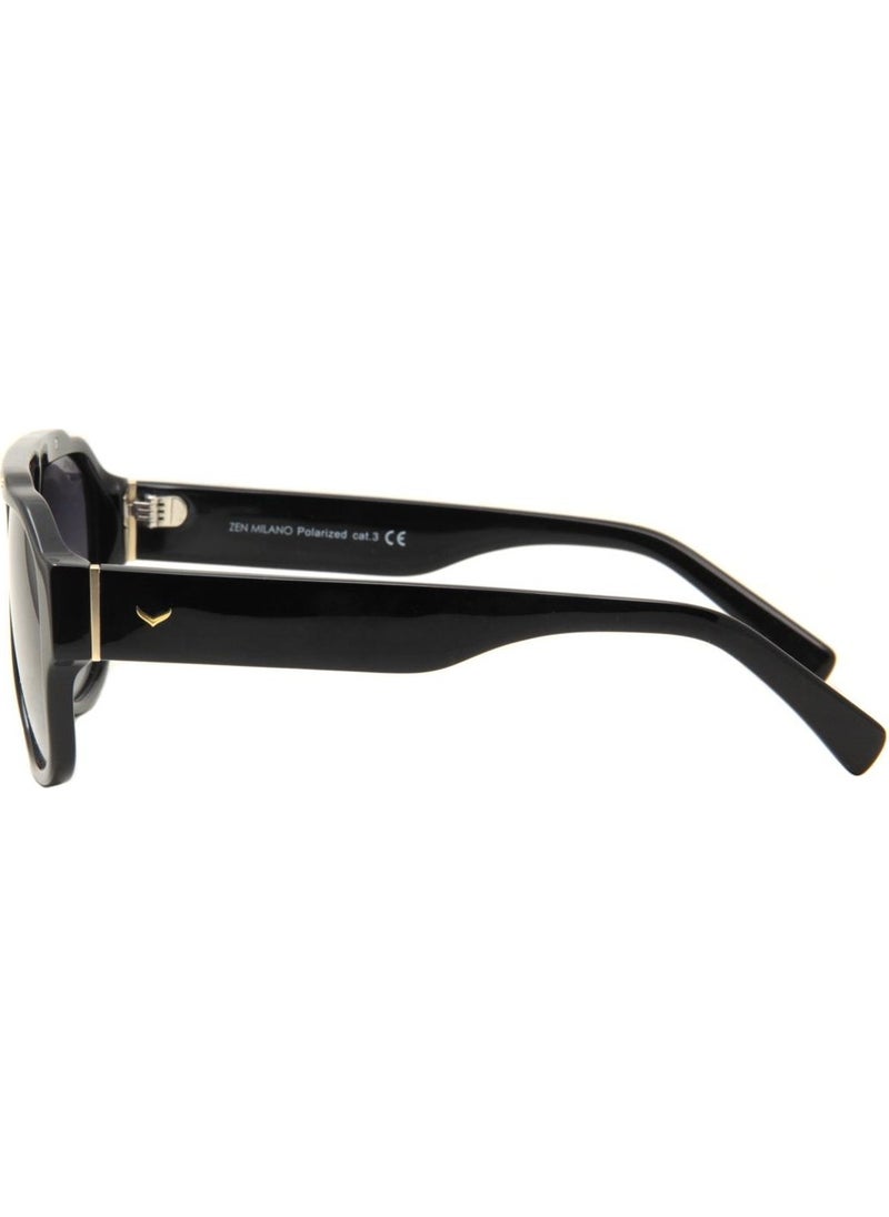 Zen Milano - LT1173-01 59 Polarized Unisex Sunglasses - Image 1