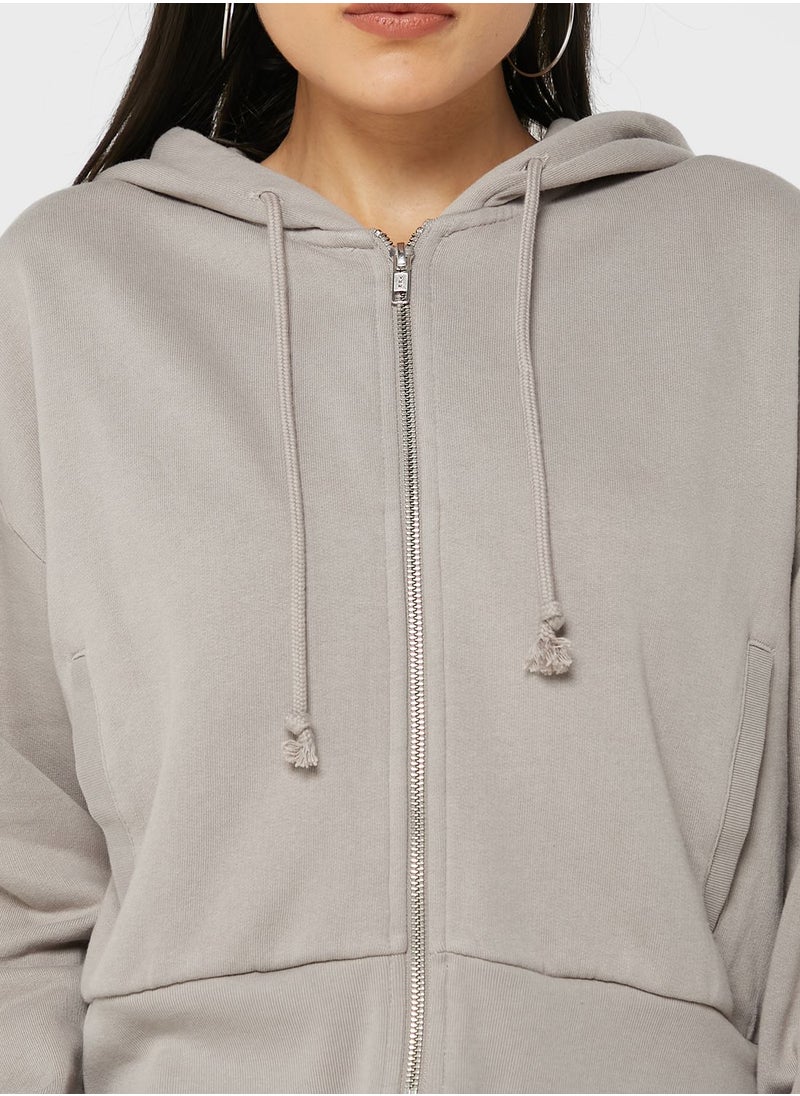 Levi's - Logo Zip Through Hoodie - Image 1