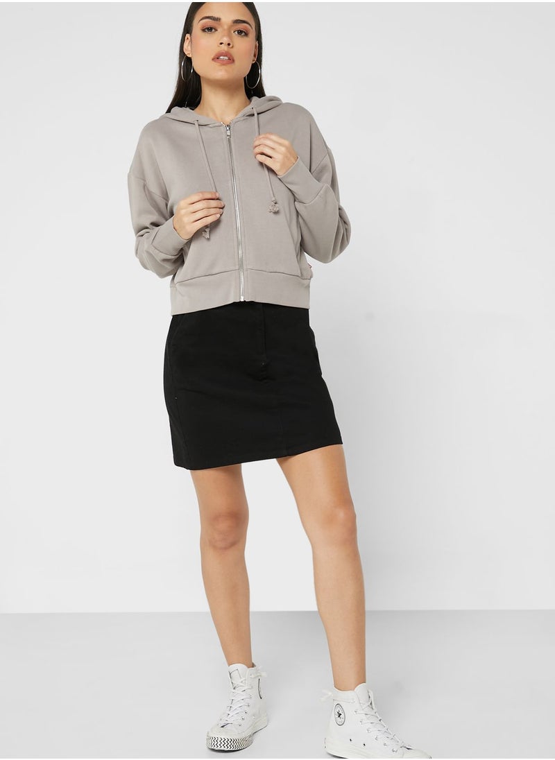 Levi's - Logo Zip Through Hoodie - Image 1