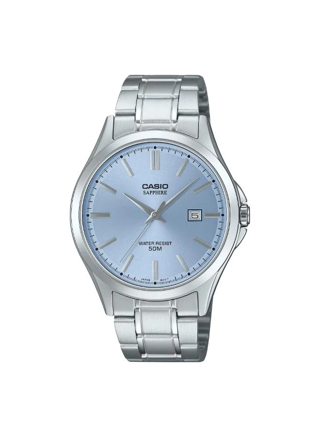 كاسيو Men's Stainless Steel Analog Watch MTS-115D-2A2VDF - 41.3 mm