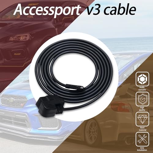XTPTFABS Access Port OBD2 OBDII Cable Compatible with Cord V3 Sub-aru Ford VW WRX STI Focus Evo BMW,Fits: All Cars That use V3 Accessports - Image 5