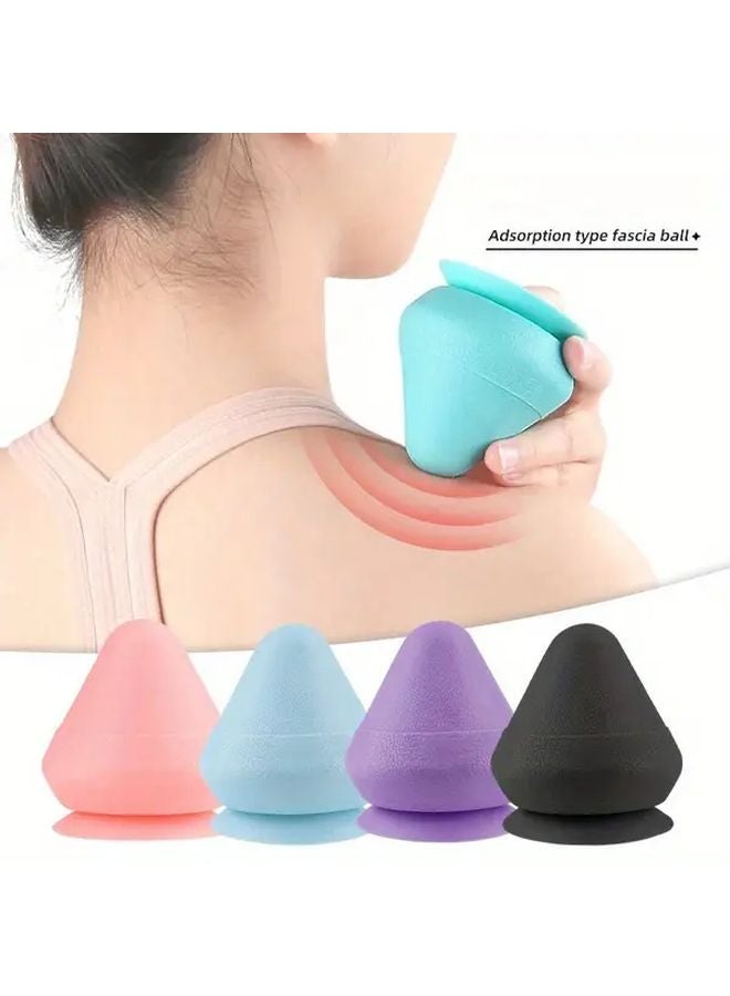 Fascia Ball Assorted Colors Durable TPE Deep Tissue Massage Tool For Foot Back Shoulder Neck - Image 2