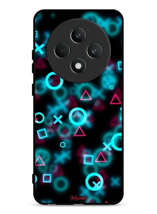 Tolwak Oppo Reno12 F 5G Protective Case Cover Squid Game Icons Small - Image 1