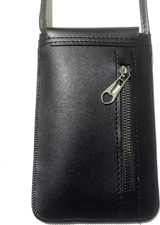 Cemmys Women's Cross Pattern Shoulder Strap Phone Bag Case  - Image 2