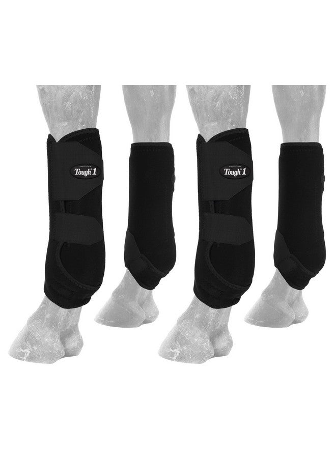 Tough 1 Extreme Vented Sport Boots Set, Black, Medium - Image 1