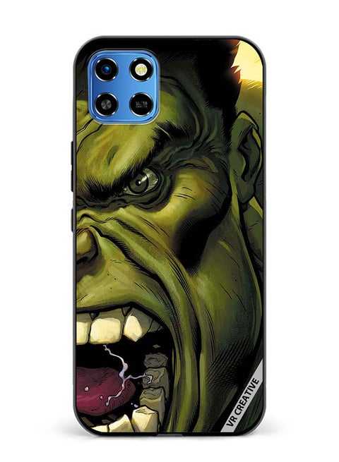 Protective Case Cover For Infinix Smart 6 HD Hulk Design Multicolour