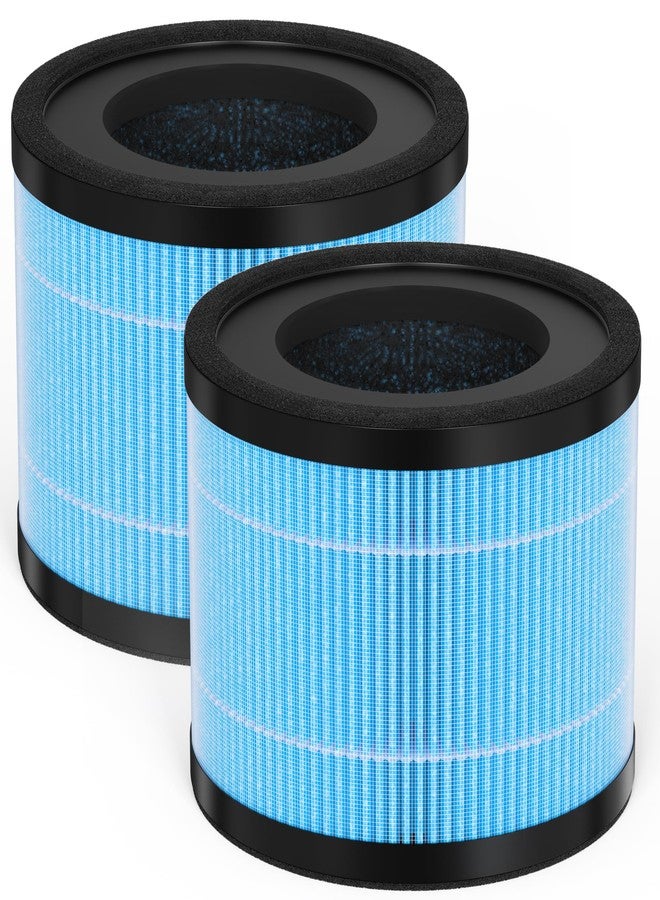 XBWW 2 Packs AP0801 Replacement Filter Compatible with Aircillin AP0801 Air Cleaner Purifier, 3-in-1 Filtration of Premium Filter, Activated Carbon and Pre-Filter - Image 1