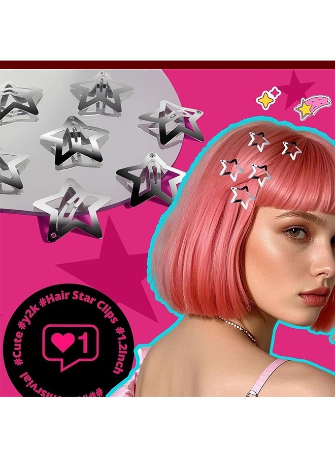 220 Pcs Hair Pins Kit,  Non-Slip Snap Barrettes with Bobby Pins Snap Clips Star Barrettes and U Shaped Hair Pins, Hair Accessories for Women Girls with Storage Box - Image 3