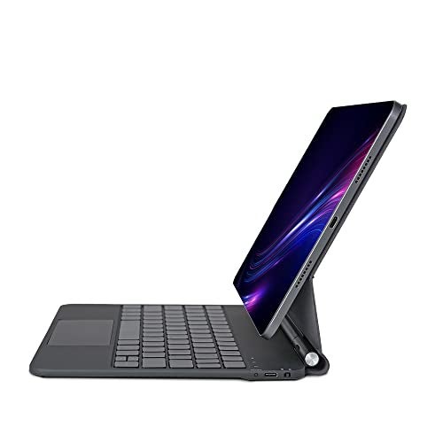 mobee Magic Keyboard Case for iPad Pro 11 inch 4th3rd2nd1st Gen iPad Air 11 inch M4M3M2 202620252024 109 iPad Air 5th 4th Generation Magnetic Keyboard Case Trackpad Backlit - Image 1