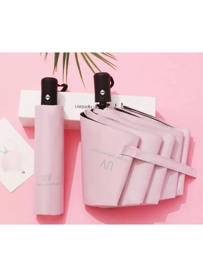 UV Umbrella Protection Sun Compact Windproof Reverse Umbrella’s for Rain-Automatic Folding Inverted Travel Portable - Image 2