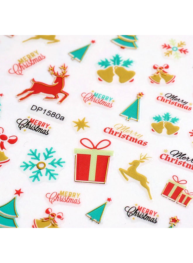 brunson ملصقات تصميم ثلاثي الأبعاد لتزيين الأظافر dp1580a - Image 4