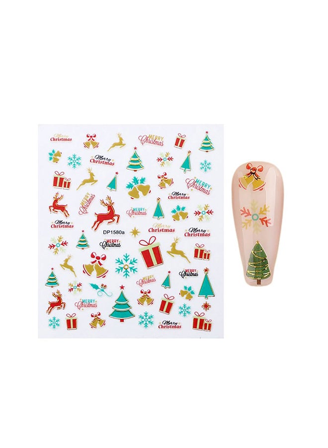 brunson ملصقات تصميم ثلاثي الأبعاد لتزيين الأظافر dp1580a - Image 2