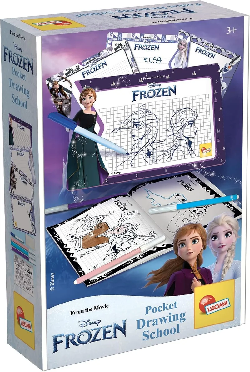 Disney Frozen Pocket Drawing School Creative Kit