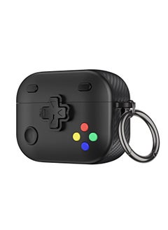 For AirPods Pro2 Bluetooth Headset Case Cartoon Game Airpods 3 Headset Case-Color:Black-Model:Airpods Pro2 Generation